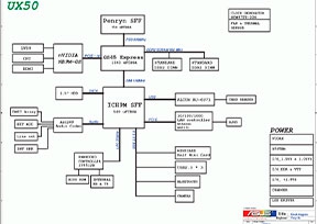 Скачать схему Asus UX50 Rev 1.0a