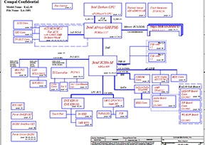 Cкачать схему Compal LA-2691 EAL30 rev: 1.0