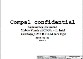 Cкачать схему Compal LA-3491P