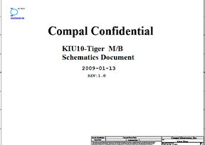 Cкачать схему Compal LA-4761P Rev 1.0