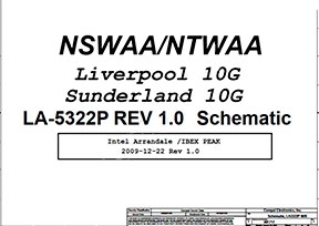 Cкачать схему Compal LA-5322P Rev 1.0
