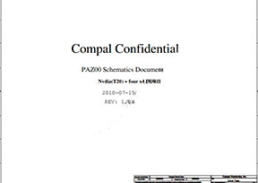 Скачать схему Compal LA-6352P Rev 1.0A