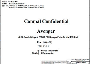 Скачать схему Compal LA-6571P Rev 1.0
