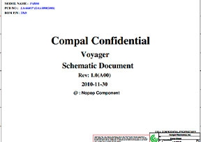 Скачать схему Compal LA-6601P Rev 1.0