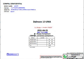 Скачать схему Compal LA-7741P QAL70