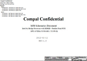 Скачать схему Compal LA-8131P Rev 1.0