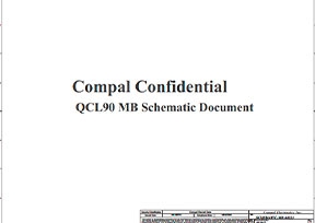 Скачать схему Compal LA-8223P QCL90 Rev:B