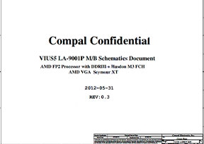 Скачать схему COMPAL LA-9001P (VIUS5) Rev:0.3