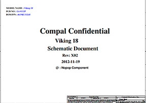 Скачать схему Compal LA-9332P Rev X02