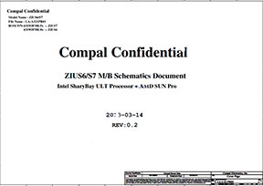 Скачать схему COMPAL LA-A321P (ZIUS6,ZIUS7) Rev:0.2