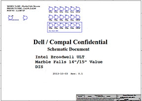 Скачать схему Compal LA-B072P Rev 0.1