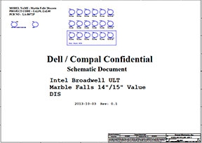 Скачать схему Compal LA-B072P Rev 0.1(A)