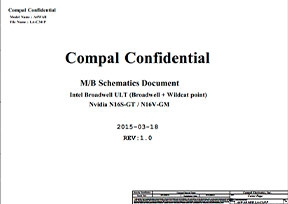 Скачать схему Compal LA-C341P Rev 1.0