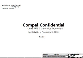 Скачать схему Compal LA-C422P Rev:1.0