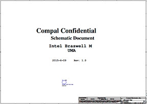 Скачать схему Compal LA-C571P Rev 1.0