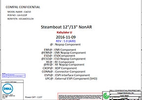 Скачать схему Compal LA-E122P Rev 1.0