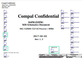Скачать схему Compal LA-F241P Rev 1.0