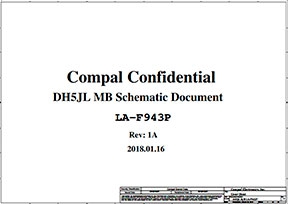 Скачать схему Compal LA-F943P Rev 1.0