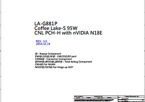 Скачать схему Compal LA-G881P Rev 1.0