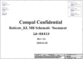 Скачать схему Compal LA-H451P EDW40 Rev 1.0(A00)