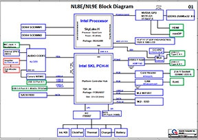 Скачать схему Quanta NL8E_NL9E Rev 1A