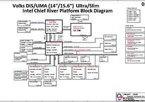 Скачать схему Quanta U33E Rev 1A
